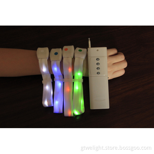 Business Meeting Items Brasil Gift Craft Remote Controled LED Bracelet